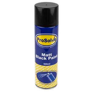 500ml Matt Black Aerosol Spray Paint
